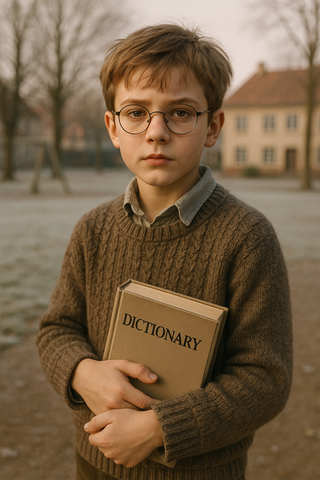 Portrait illustratif du personnage d'Otto dans le livre La tr&egrave;s catastrophique visite du zoo de Jo&euml;l Dicker