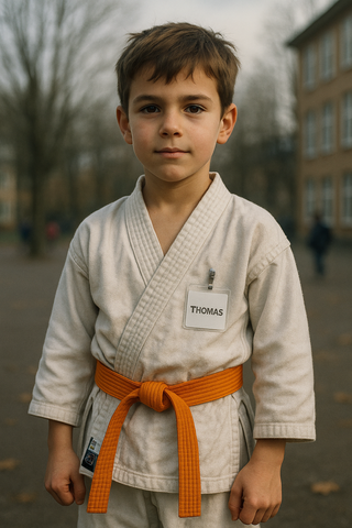 Portrait illustratif du personnage de Thomas dans le livre La tr&egrave;s catastrophique visite du zoo de Jo&euml;l Dicker
